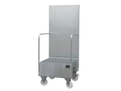 Verrijdbare Opvangbak,V. 1X200L Vat,Opvangvol. 203L