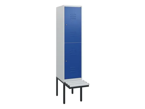 Dubbeldekse dekenkist,HxBxD 1950x400x815mm,1x2vak.,vak B 400mm