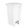 Contitop,afvalbak met pedaal 90L wit