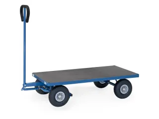Handtrekwagen 4001P 450kg 1060x600mm polyurethaan wielen - 1