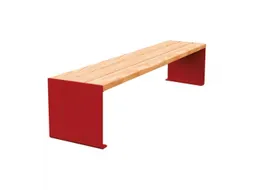 zitbank,B 1800mm,3latten,hout-zitting licht eikenhout,zitting H 450mm