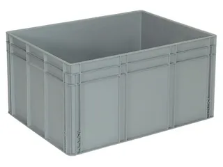 Euronorm Maxi-Containers 175 Liter HxLxB 420x800x600mm Pp Grijs - 1