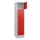 lockerkast,HxBxD 1950x400x500mm,1x5vakken,vak B 400mm,cil.-slot,sokkel