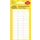 Etiket Avery Zweckform 3073 20x8mm wit 234stuks
