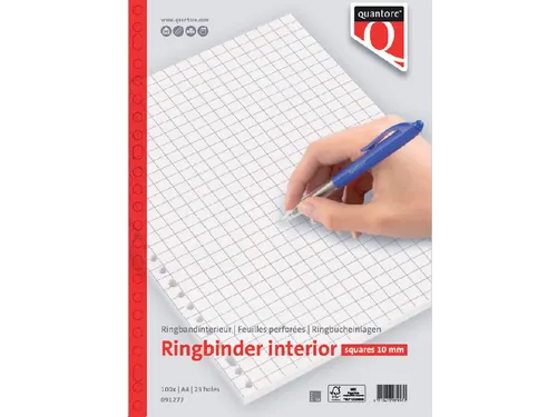 Interieur Quantore A4 23-Gaats 70 Gram Ruit 10mm