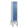 dubbeldekse locker,HxBxD 2120x400x500mm,1x2vak.,vak B 400mm