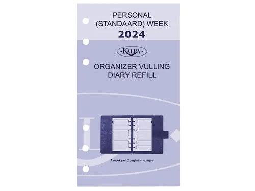 Agendavulling 2027 Kalpa Personal jaardoos 7dagen/2pagina's