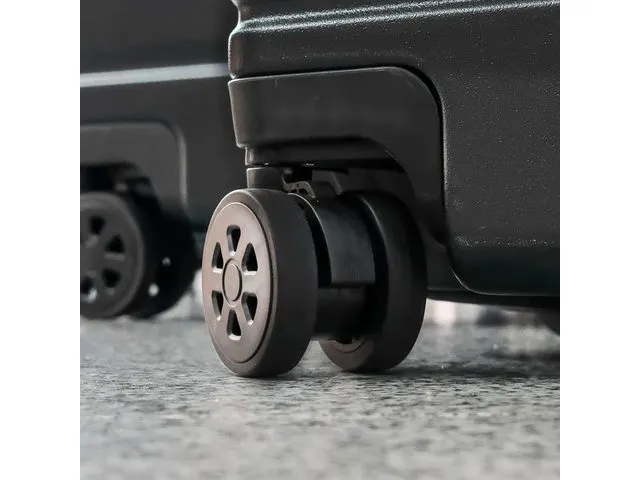 Trolley JSA mat zwart ABS 17 inch laptop