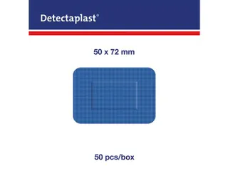 Detectaplast 8251 Textielpleister Elastisch Blauw 50x72mm 50 Stuks - 4