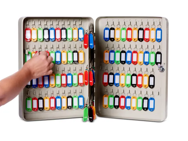 Sleutelkast 140 Sleutels Grijs