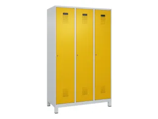 locker,HxBxD 1950x1200x500mm,3vak,vak B 400mm,cil.-slot,voeten - 3