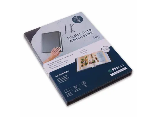 Showmap Rillstab Ambassadeur A4 RI98024 1 Kanaals 20 Tassen Zwart