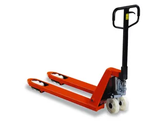 Palletwagen 2.5t Zwenk-/vorkwielen Nylon Dubbel Vorklengte 810mm - 1