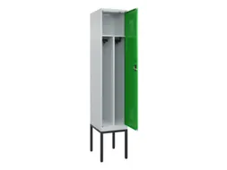 locker voor scheiding van kleding,HxBxD 2120x400x500mm,1vak
