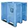 Mega-Stapelcontainer Pe 1250x1300x1150mm 1400 Liter Open Blauw
