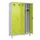 locker voor scheiding van kleding,HxBxD 1950x1200x500mm,4vak