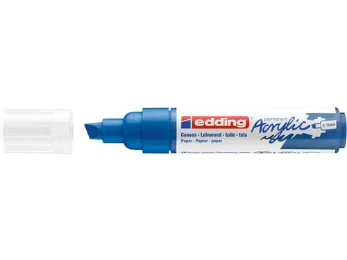 Acrylmarker edding e-5000 breed gentiaanblauw