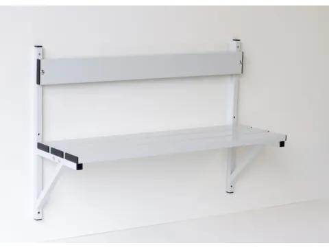 wandbank HxLxD 710x1015x360mm aluminium lijsten frame RVS