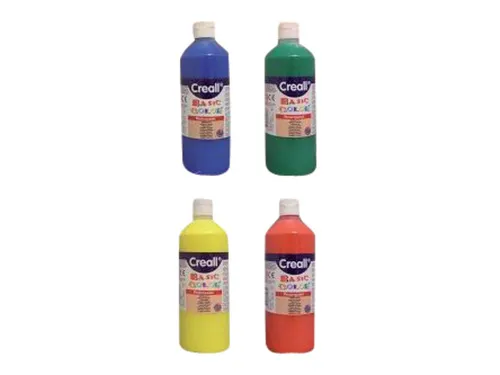 Plakkaatverf Creall basic donkerblauw 500ml
