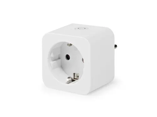 Nedis SmartLife Slimme Stekker Wi-Fi IP21 Wit 3 stuks