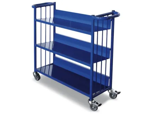 Boeken- En Dossierwagen Draagvermogen 150kg 3 Etages