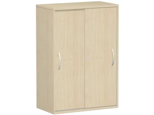kantoor-schuifdeurkast HxBxD 1182x800x425mm hout esdoorn 2 OH