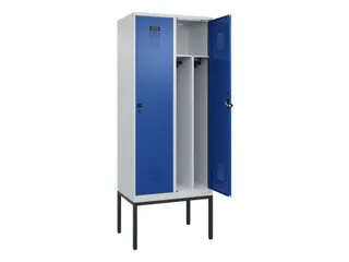 locker voor scheiding van kleding,HxBxD 2120x800x500mm,2vak - 1