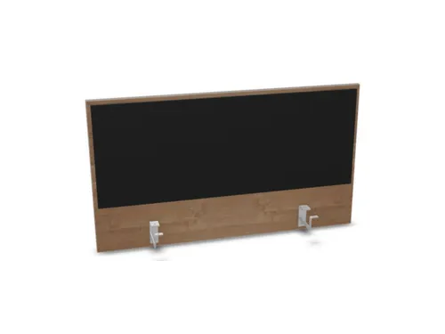 opzetpaneel,v. bureau,aanbouw achter,B 1000mm,NT-cherry,BN8033-zwart