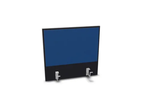 opzetpaneel,v. bureau,aanbouw achter,B 600mm,CC-zwart,BN6016-blauw