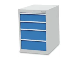 ladekast,HxBxD 819x555x736mm,4lade(n),volledig uittrekbaar