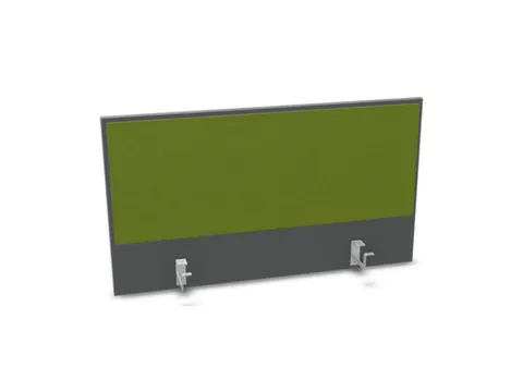 opzetpaneel bureau aanbouw achter MS-donkergrijs BN7048-groen 1000mm