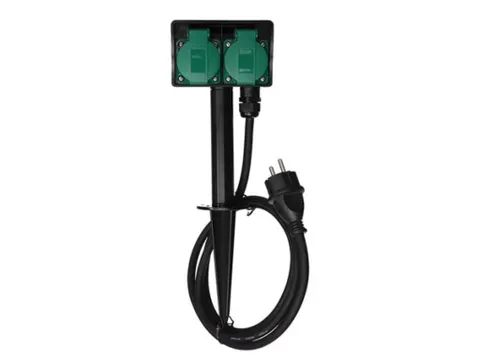 2-Weg Stopcontact - Gebruik Buitenshuis - Penaarde