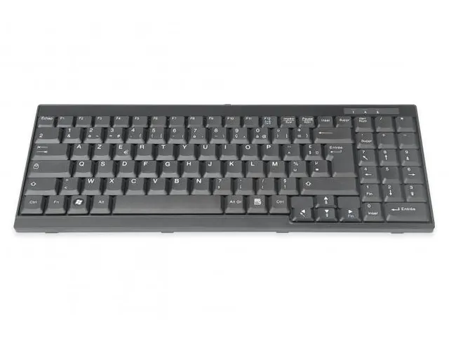 Toetsenbord voor TFT-consoles zwart kabel Franse versie