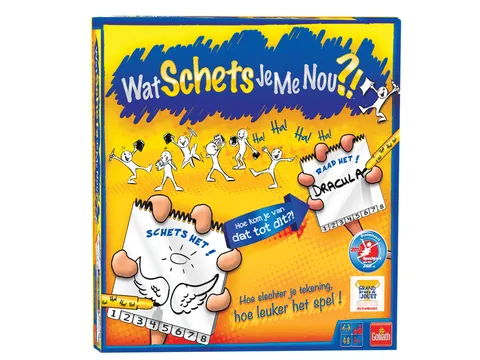 Spel Wat schets je me nou?! 6 spelers