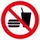 verbodsbord,eten,drinken verboden,sticker,folie,standaard,Ø 100mm