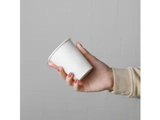 Premium Koffiebeker Karton 180ml Wit 100 stuks - 3