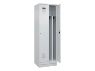 locker voor scheiding van kleding,HxBxD 1950x600x500mm,2vak - 1
