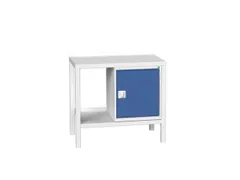 établi HxlxP 910x1000x600mm plateau acier 4 pieds