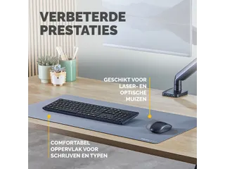 Bureau-onderlegger Fellowes Breyta blauw - 12