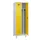 locker voor scheiding van kleding,HxBxD 1950x600x500mm,2vak