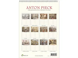Verjaardagskalender Anton Pieck Zicht op haven A4 - 4