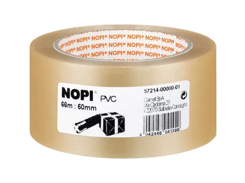 Packaging tape Transparent 66mx50mm