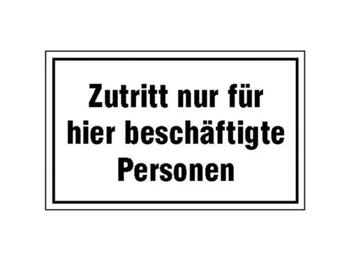 aanwijzingsbord,Toegang uitsluitend voor bevoegde personen
