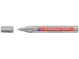 Viltstift edding 750 lakmarker rond zilver 2-4mm