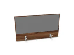 opzetpaneel bureau aanbouw achter NP-tiepolo nut BN8078-grijs 1000mm