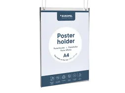 Posterhouder Europel A4 staand acryl