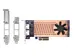 QNAP QM2-2P2G2T, Intern, Bedraad, PCI Express, Ethernet, 2500 Mbit/s