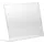 Kaarthouder Budget L-Standaard A5 1,5 Mm Liggend Acryl set van 5 stuks