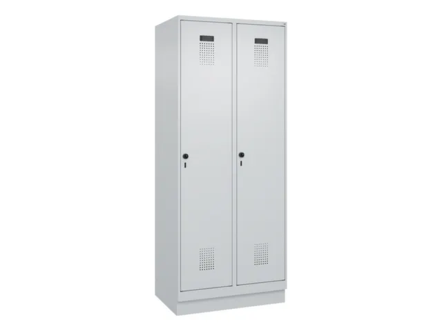 locker voor scheiding van kleding,HxBxD 1950x800x500mm,2vak