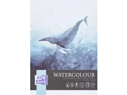 Aquarelblok Oxford Watercolour A4 20 vel 300gr gelijmd